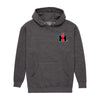 D11207 IH Front and Back Men's Pullover Hoodie