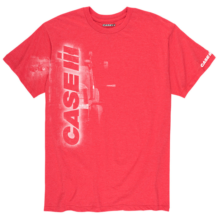 D13061 Vertical CaseIH Men's Short Sleeve T-Shirt