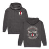 IH American Made Tractors Round Men's Pullover Hoodie