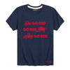 Go Red Three Vehicles Case IHYouth Short Sleeve Tee