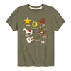 Western Icons Kids Short Sleeve Tee
