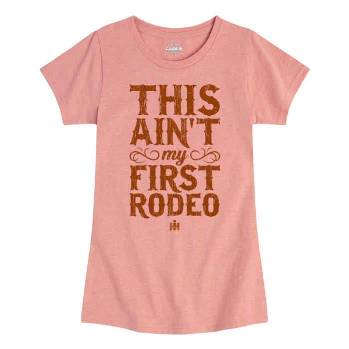 This Aint My First Rodeo Girls Short Sleeve Tee