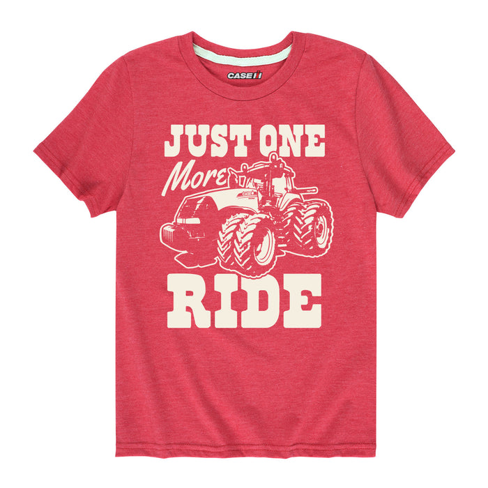 Just One More Ride Kids Short Sleeve Tee