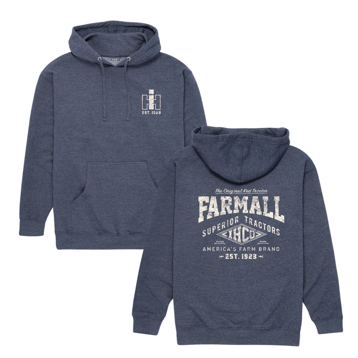 Vintage Farmall Quality Tractors Men's Pullover Hoodie