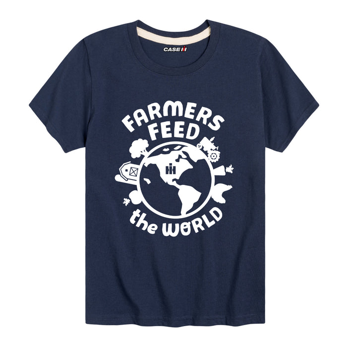 Farmers Feed The World Youth Short Sleeve Tee