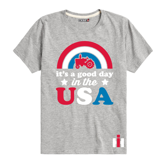 It's A Good Day In The USA Kids Short Sleeve Tee