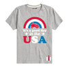 It's A Good Day In The USA Kids Short Sleeve Tee