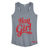 Hay Girl Womens Racerback Tank