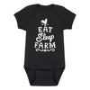 Eat Sleep Farm Infant One Piece