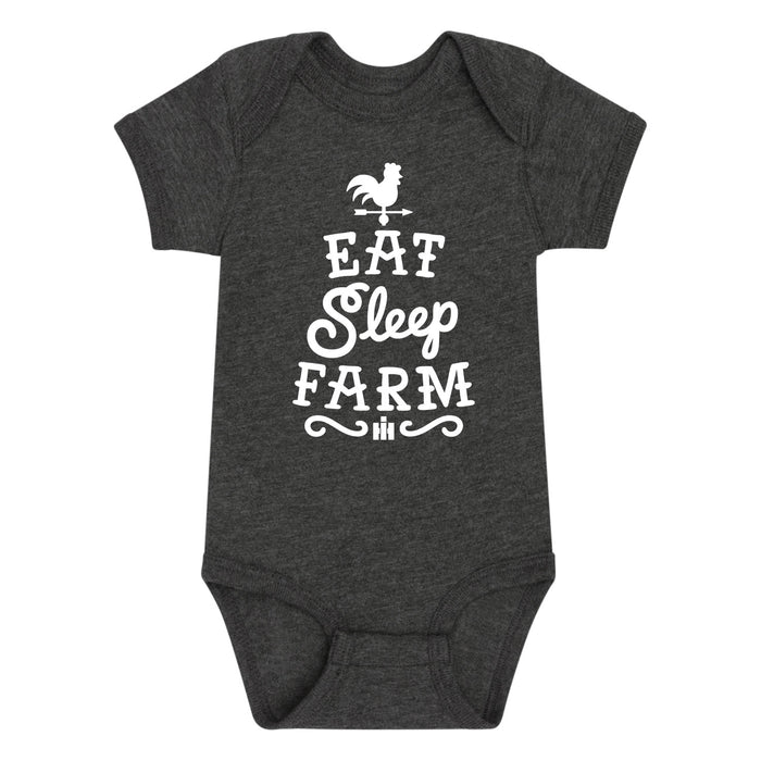 Eat Sleep Farm Infant One Piece