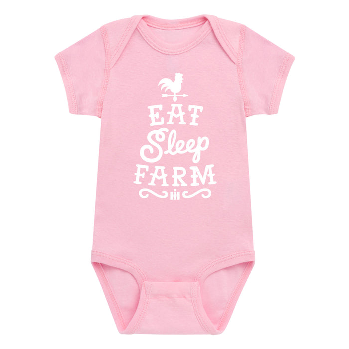 Eat Sleep Farm Infant One Piece