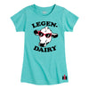 Legen  Dairy  Girls Short Sleeve Tee