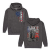 Case IH American Flag Mens Pullover Hoodie