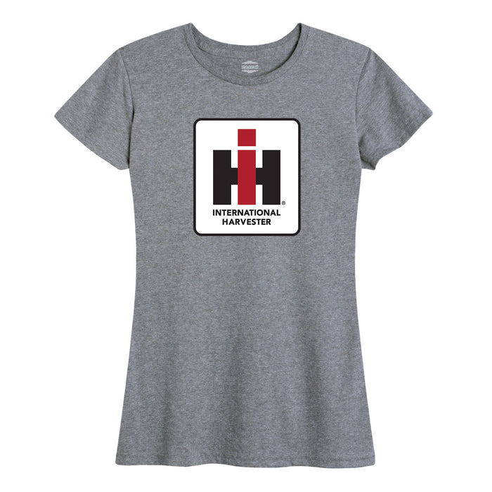 International Harvester™ - IH Square - Womens's Short Sleeve T-Shirt