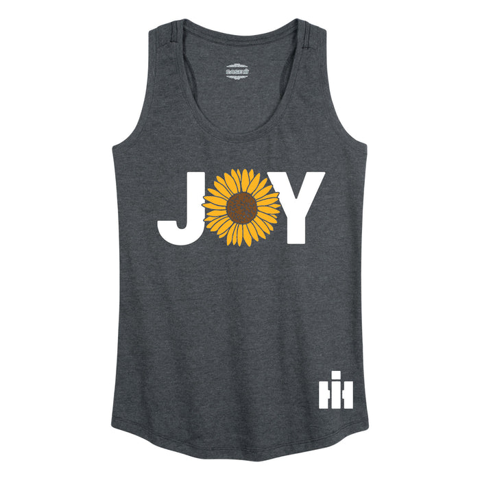 Joy Sunflower IH Womens Racerback Tank