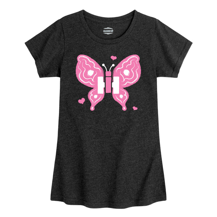 IH Butterfly Girls Short Sleeve Tee