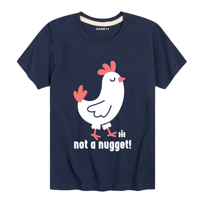 Not A Nugget Chicken Girl Youth Short Sleeve Tee