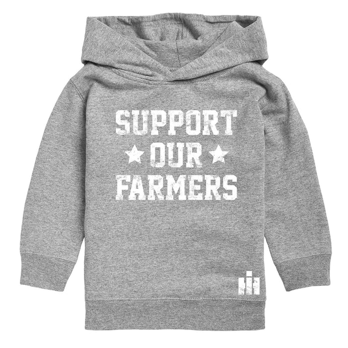 Support Our Farmers IH Boys Pullover Hoodie