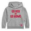 Go Red Or Go Home Boys Pullover Hoodie