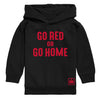 Go Red Or Go Home Boys Pullover Hoodie