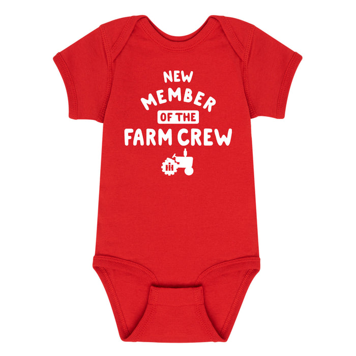 New Member Farm Crew Infant One Piece