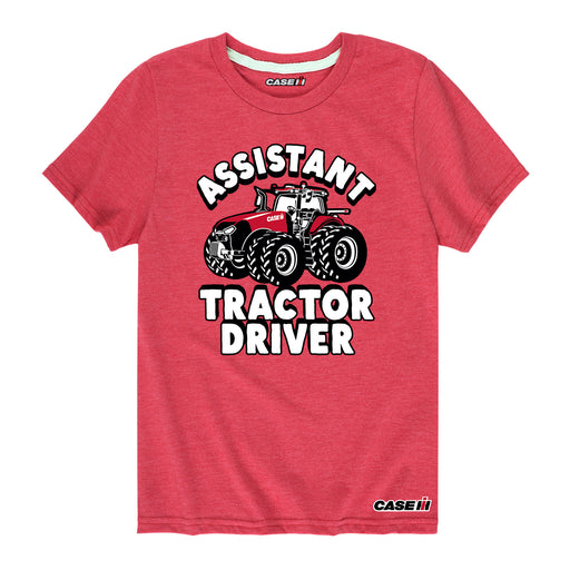 Assistant Tractor Driver Case IH Kid's Short Sleeve T Shirt