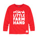 Little Farm Hand IH Kid's Long Sleeve T-Shirt
