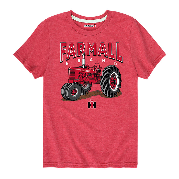 Farmall Brand IH Kid's Short Sleeve T Shirt