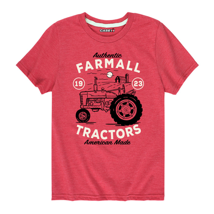 Farmall Vintage Drawing Kid's Short Sleeve T Shirt