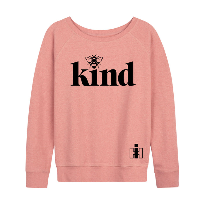 Bee Kind Womens IH French Terry Pullover