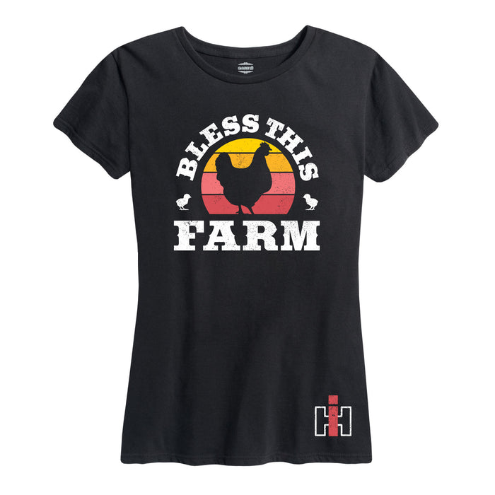 Bless This Farm IH Womens T-Shirt