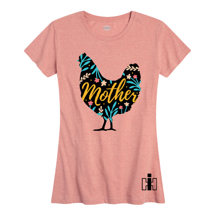 Floral Mother Hen IH Womens T-Shirt