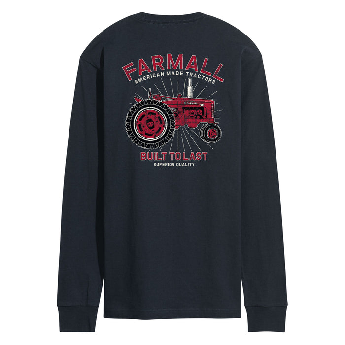 Farmall American Made Tractors Men's Long Sleeve T-Shirt