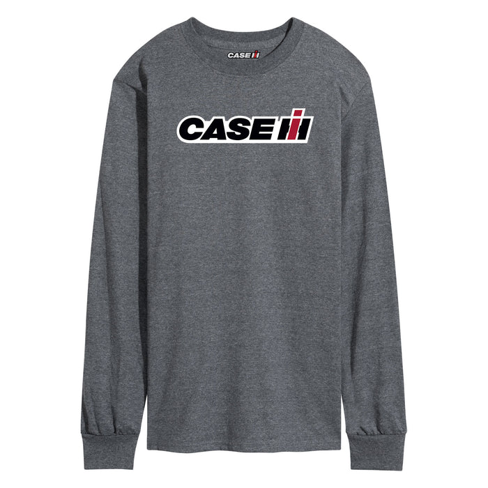 Magnum PowerDrive Front with Lights Case IH Men's Long Sleeve T-Shirt