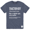 Tractor Guy Definition Men's Short Sleeve T-Shirt