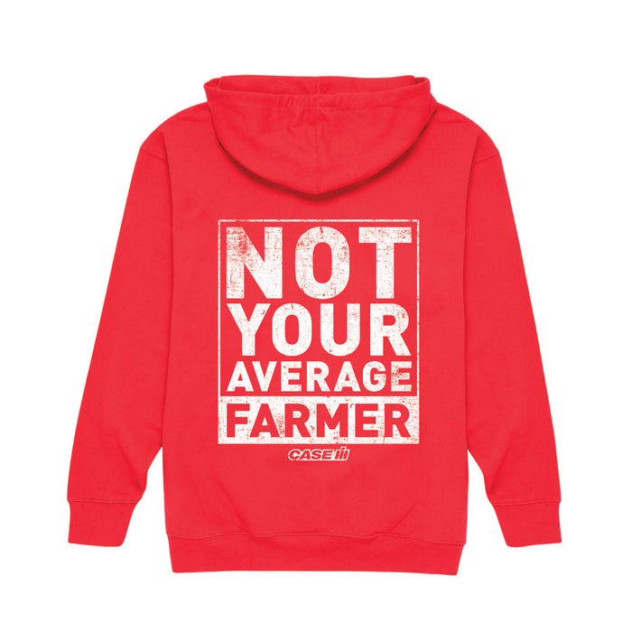 Not Your Average Farmer Case IH Mens Hoodie