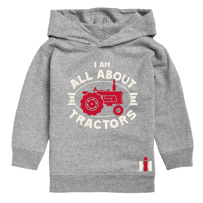 All About Red Tractors IH Boys Pullover Hoodie
