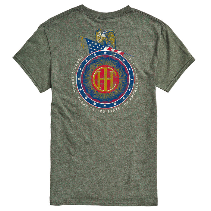 IHC Circle Proudly Serving Mens Short Sleeve Tee