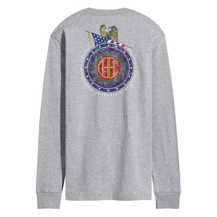 IHC Circle Proudly Serving  Mens Long Sleeve Tee