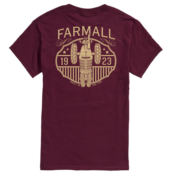 Farmall Built In The USA IH Mens Short Sleeve Tee