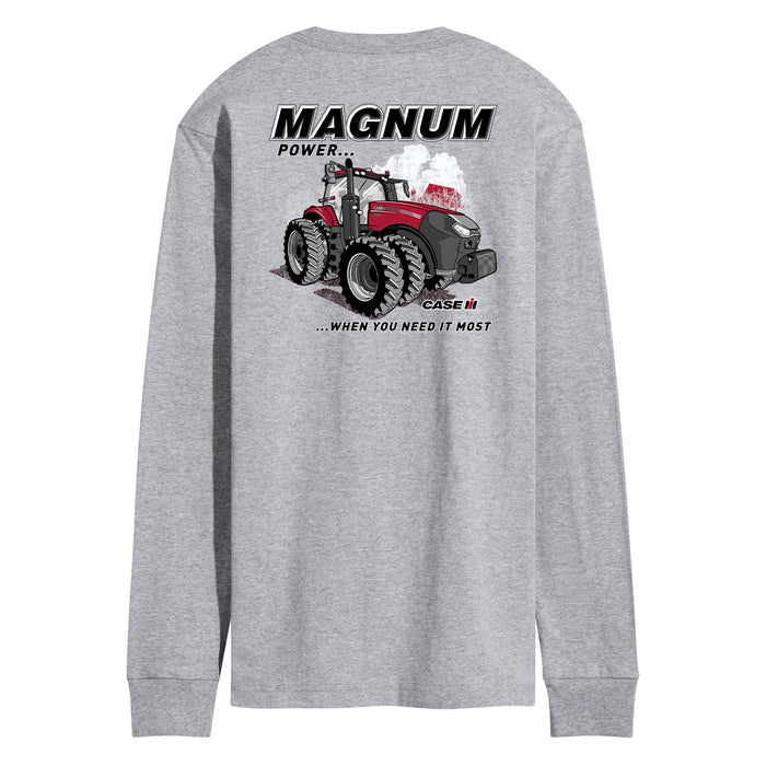 Magnum Graphic Power Case IH Mens Long Sleeve Tee