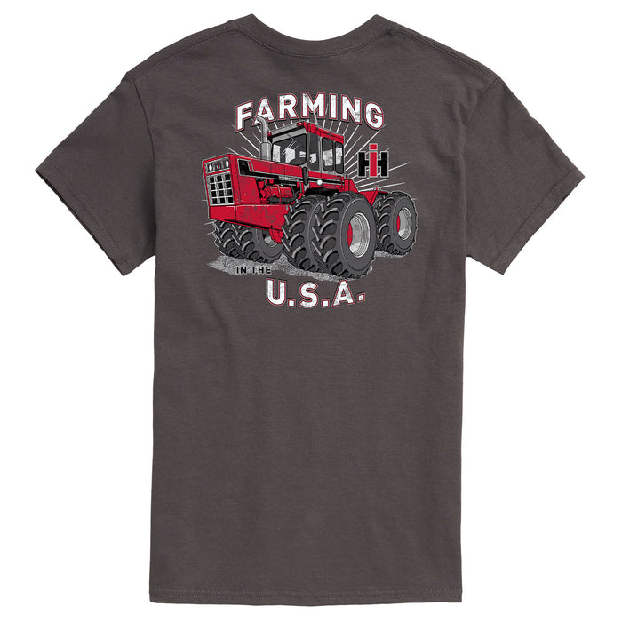 Farming In The USA International Tractor Mens Short Sleeve Tee