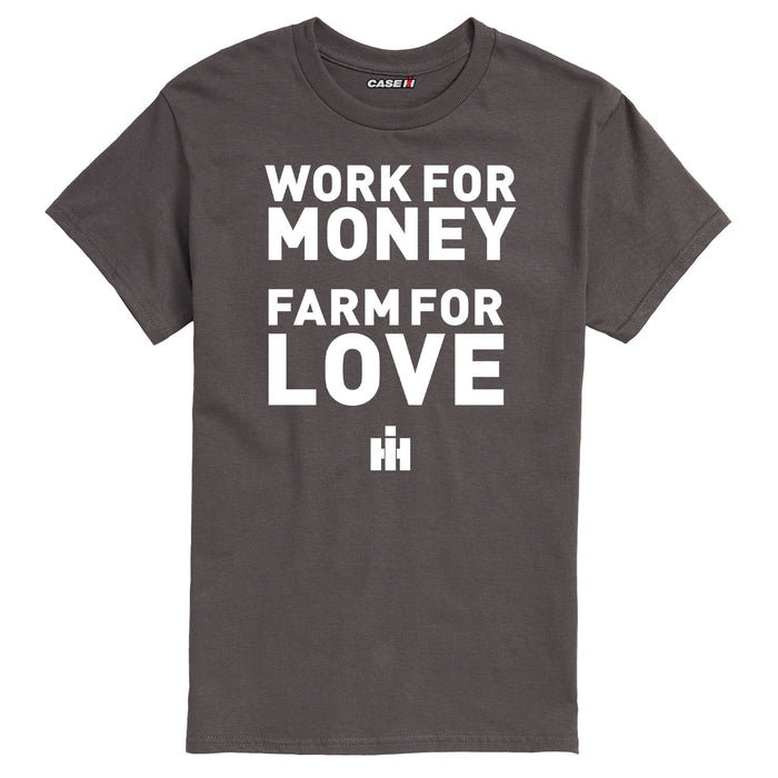 Farm For Love Case IH Mens Short Sleeve Tee