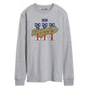 IH Harvester BBTail Patriotic Mens Long Sleeve Tee