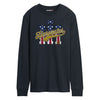 IH Harvester BBTail Patriotic Mens Long Sleeve Tee