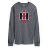 Vintage Collegiate Look Mens Long Sleeve Tee