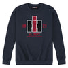 Vintage Collegiate Look Mens Crew Fleece