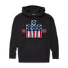 Vintage IH Patriotic Mens Pullover Hood