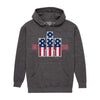 Vintage IH Patriotic Mens Pullover Hood