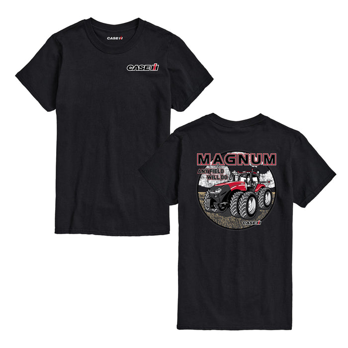 Magnum Any Field Will Do Case IH Mens Short Sleeve Tee